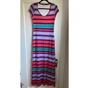 Splendid Striped Maxi dress EUC